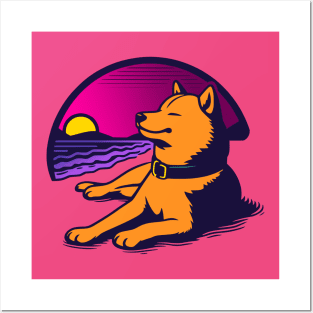 Vaporwave Doge Posters and Art